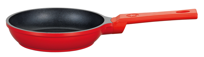 Bratpf.Vulcano rot ø18cm