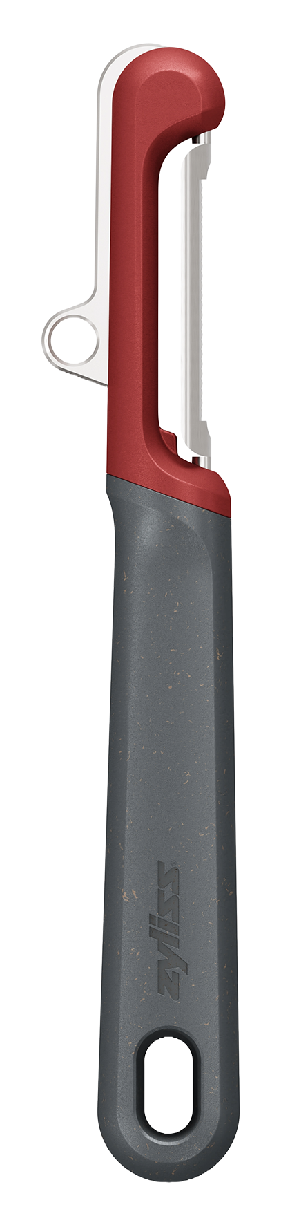 Tomatenschäler schwarz rot