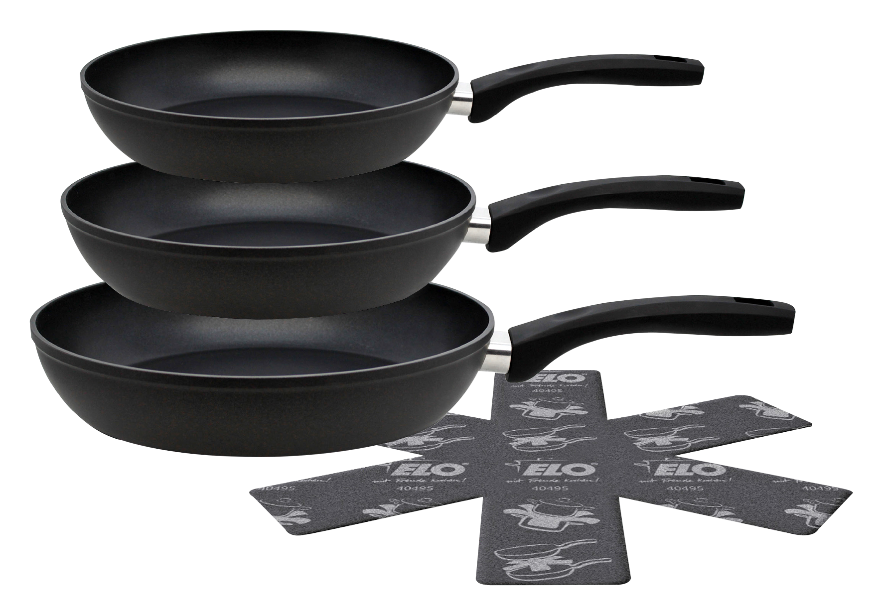 Bratpfan.Set Lukullus 5tlg.