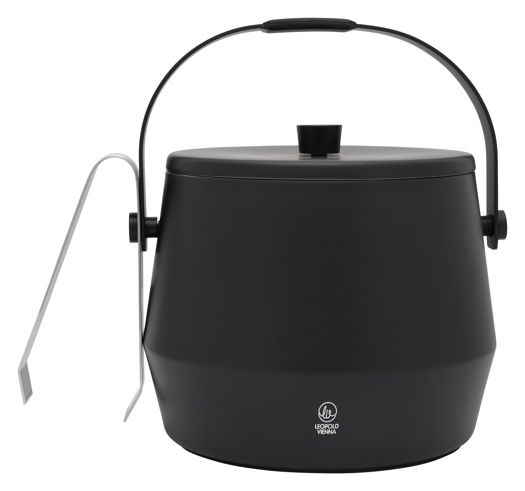 Eisbehälter m.D.u.Zange sw