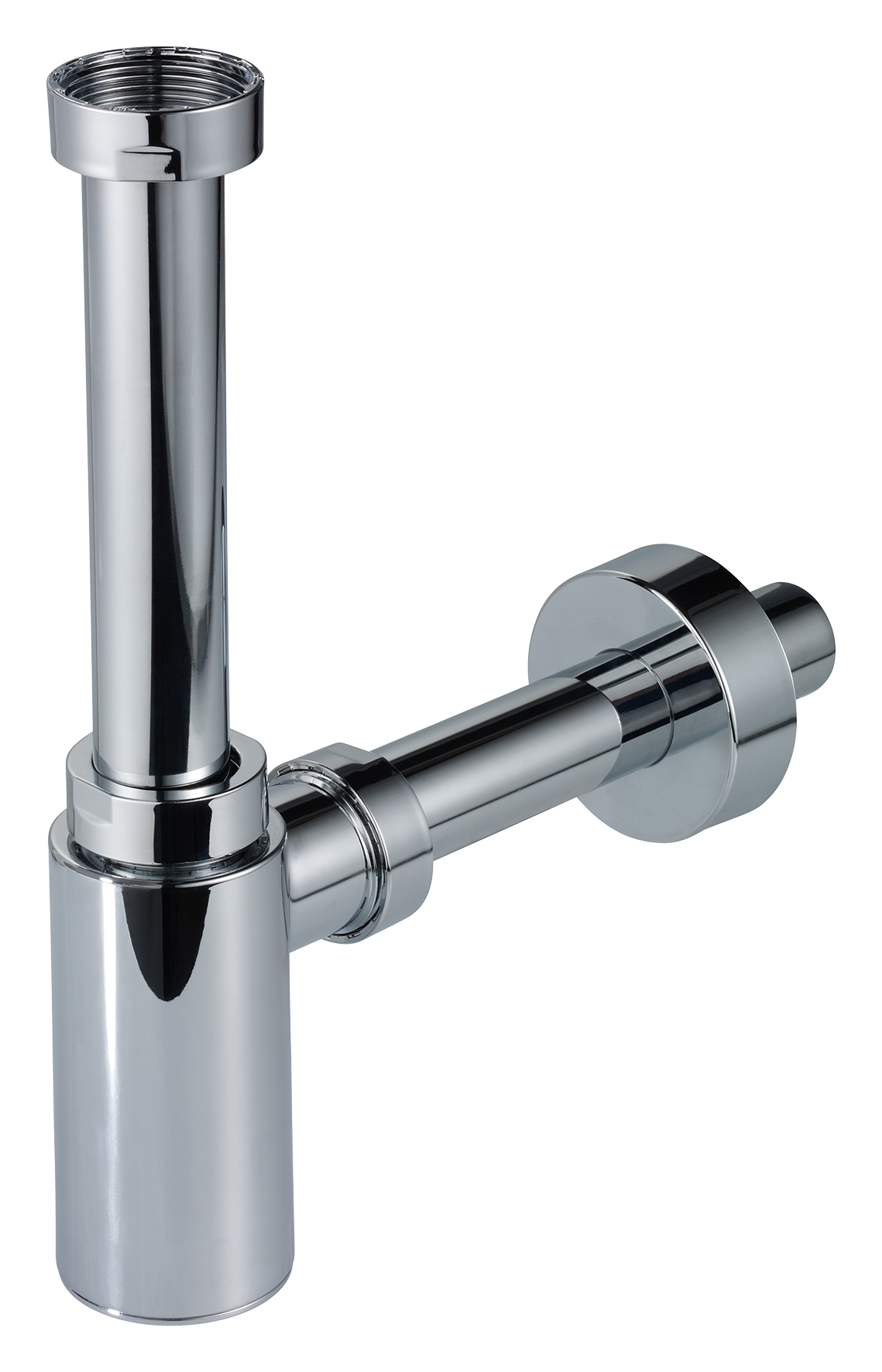 Waschtisch-Siphon verchromt