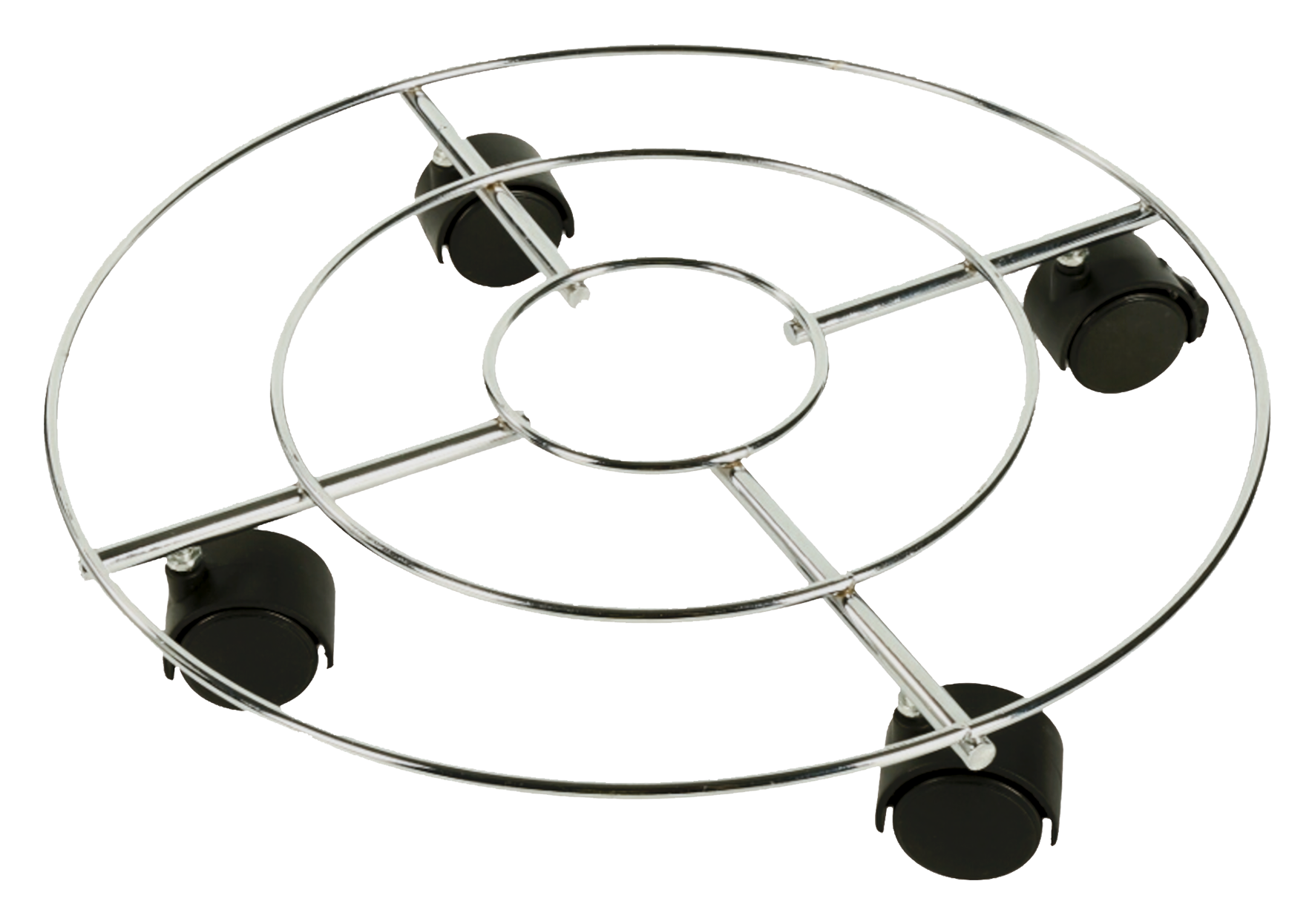 Pflanzenroller Chrom ø 35 cm