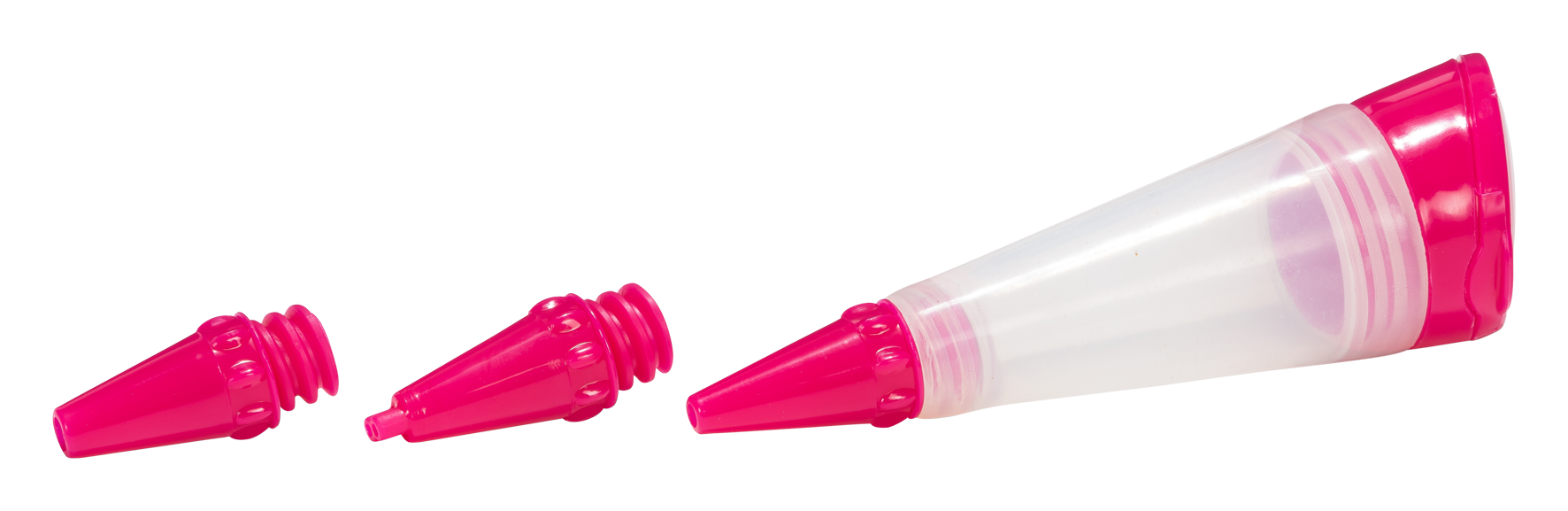 Dekoriertülle Silik.3tlg.15 cm