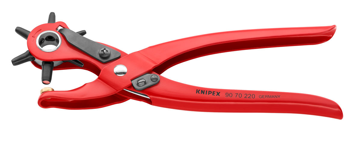 Revolverlochzange rot 220