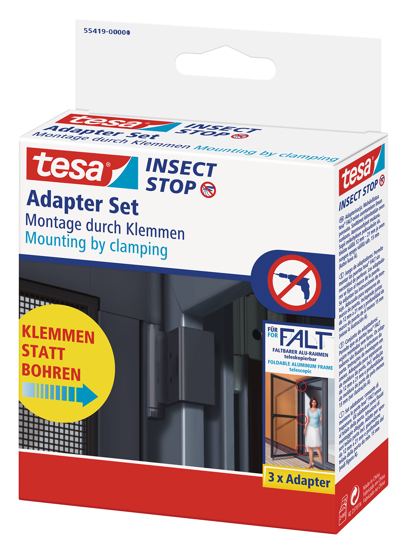 Adapter Insectstop Falt anthr.