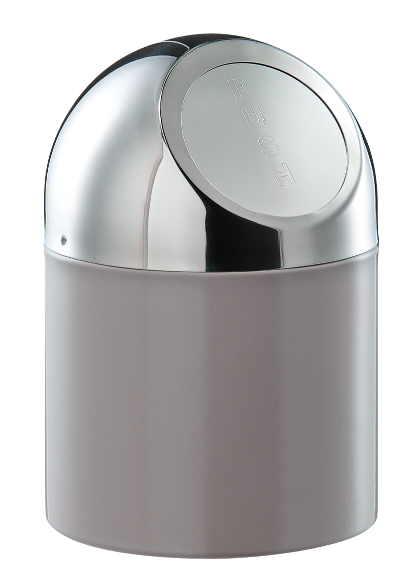 Tischabfalleimer taupe ø12cm