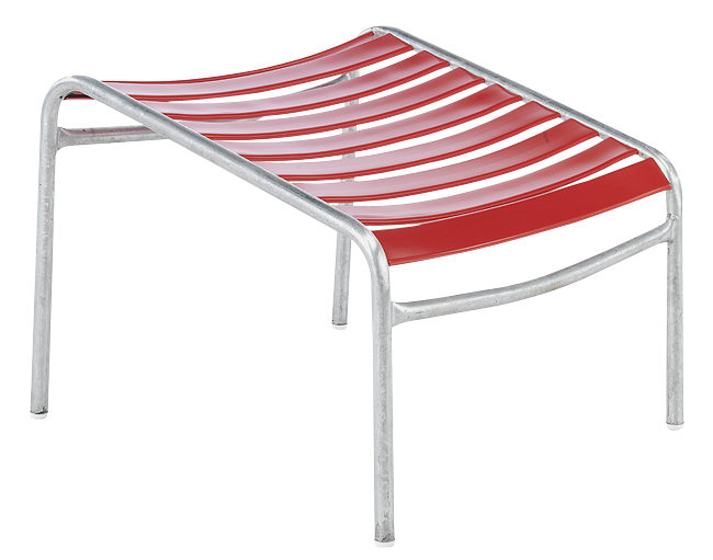 Hocker Lounger Säntis rot