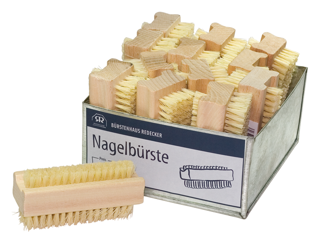 Nagelbürste Buche natur 12St.