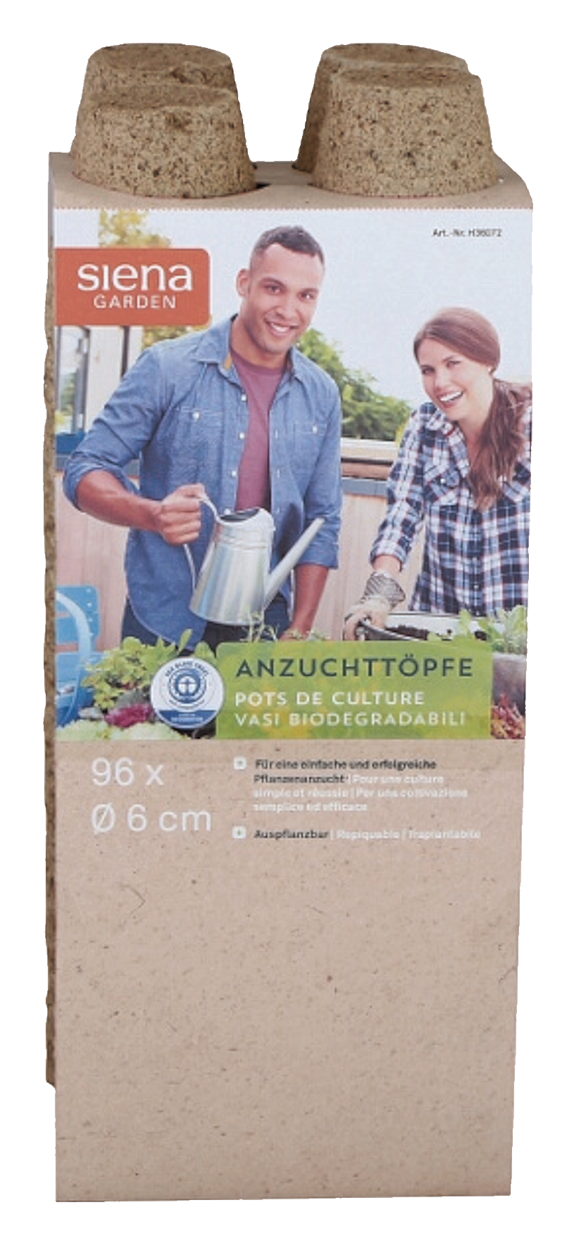 Anzuchttopf ø 6 cm 96 Stück