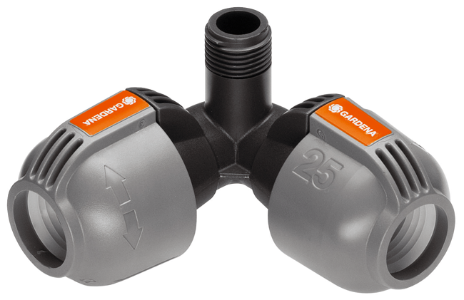 Winkelhahnstück 25mm AG 1/2"