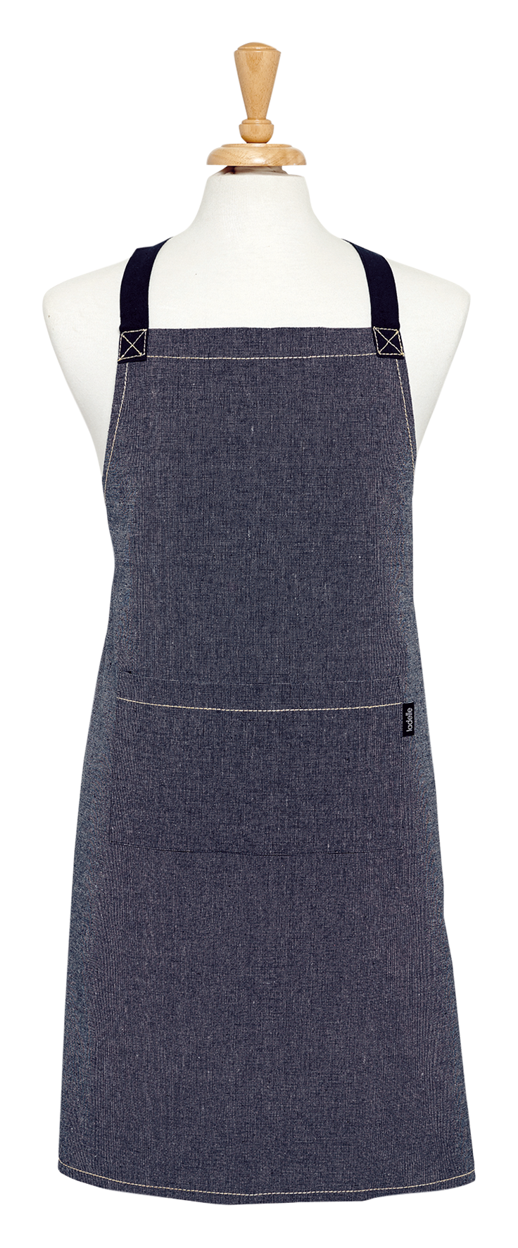 Küchenschürze navy 70x89