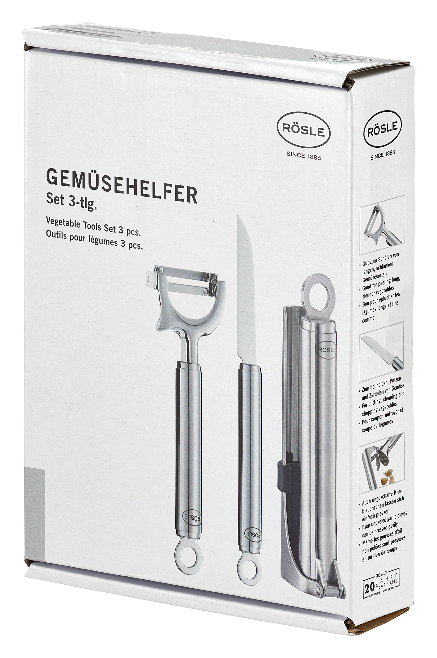 Gemüsehelfer Set 3-teilig