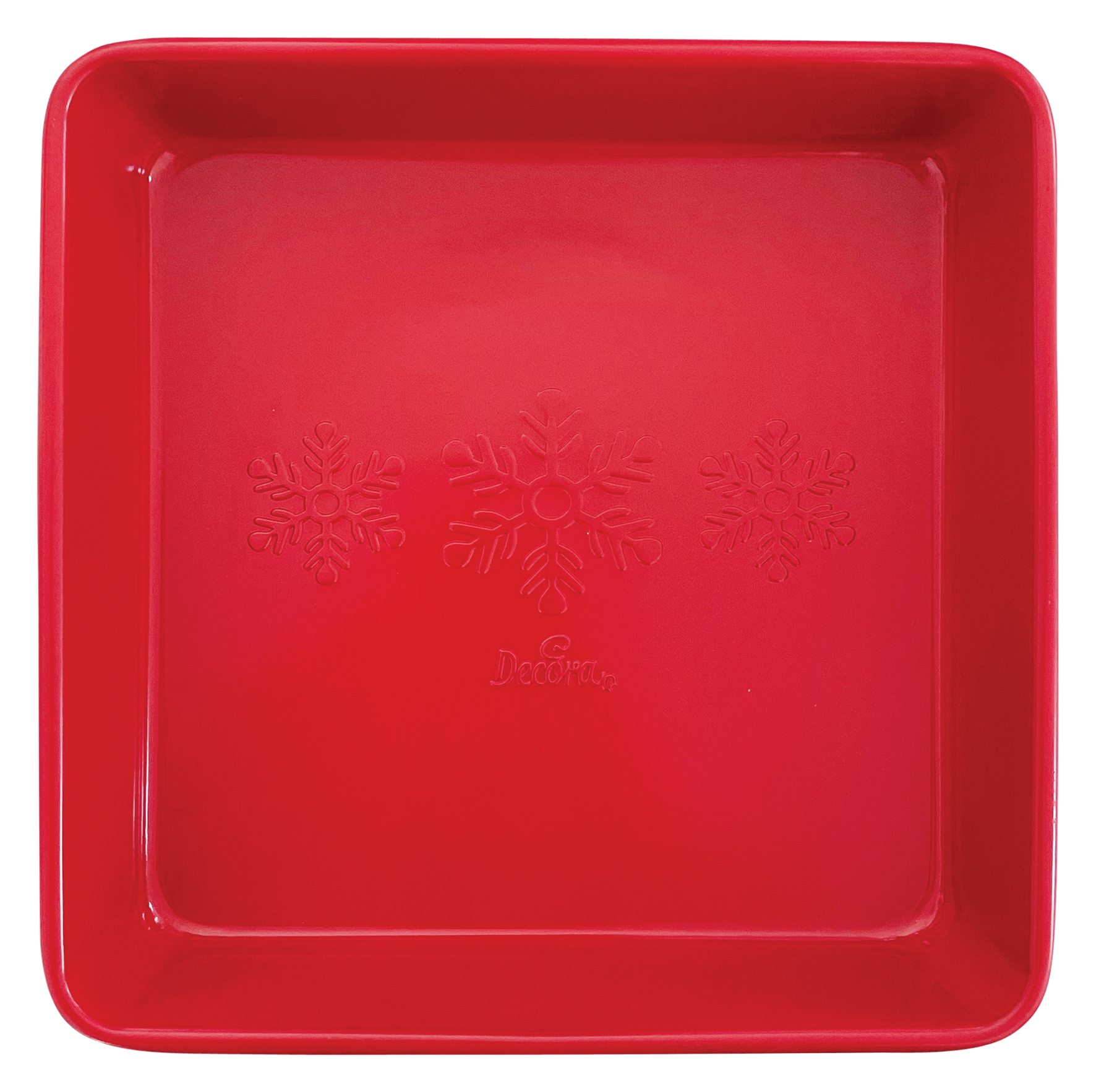 Backform Celeb. rot 24x24cm