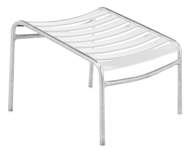 Hocker Lounger Säntis weiss