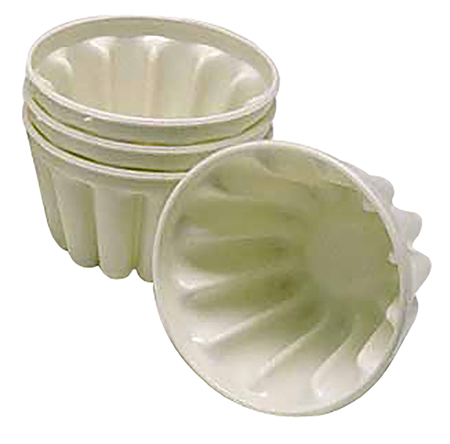 Puddingform 4 Stück ø 7 cm