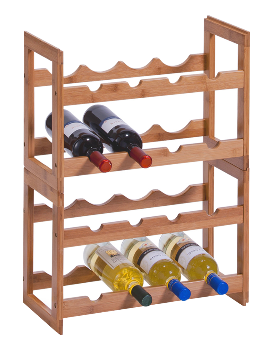 Weinregal Bamboo stapelb.47cm