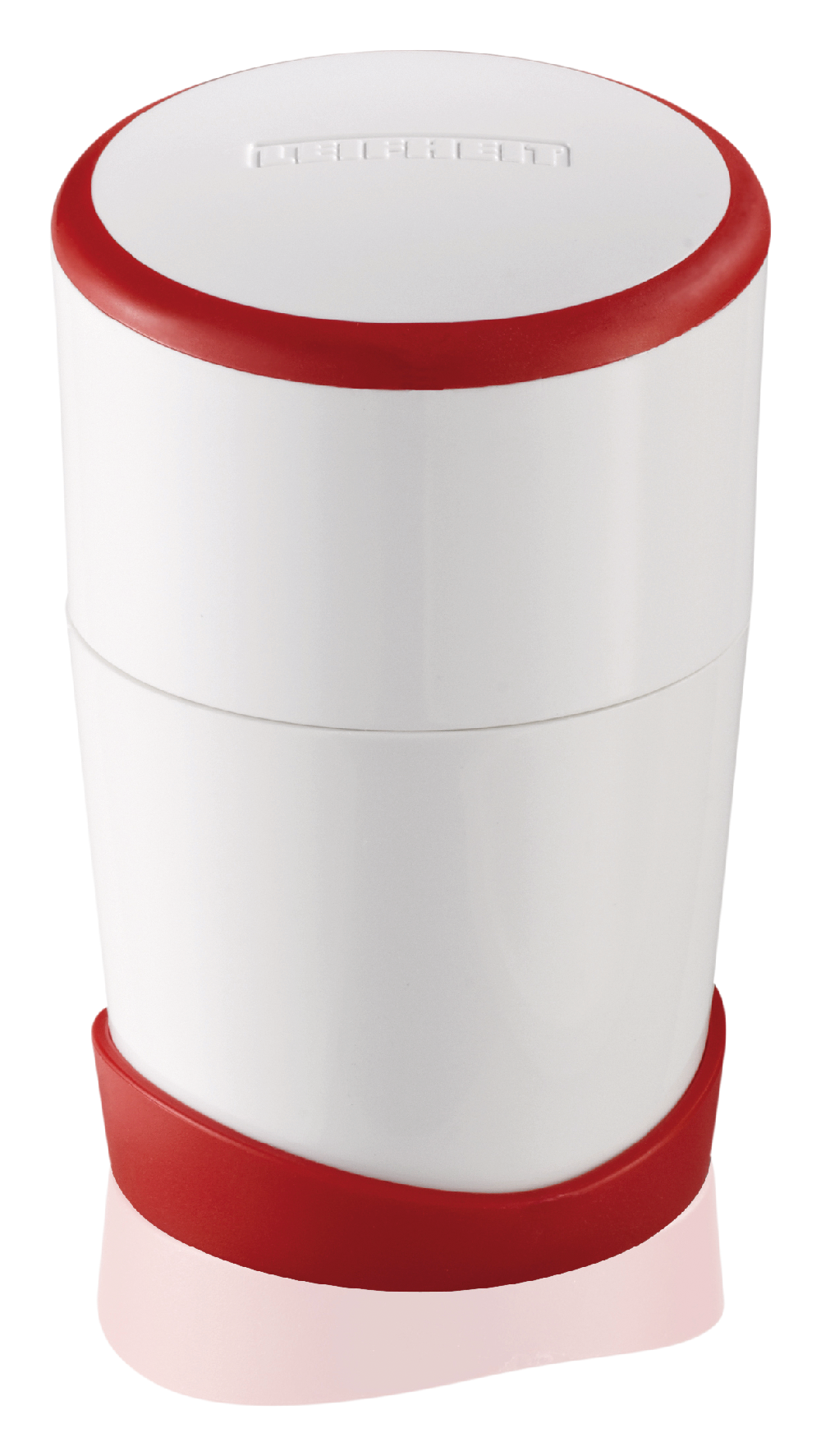 Knoblauchschneider weiss/rot