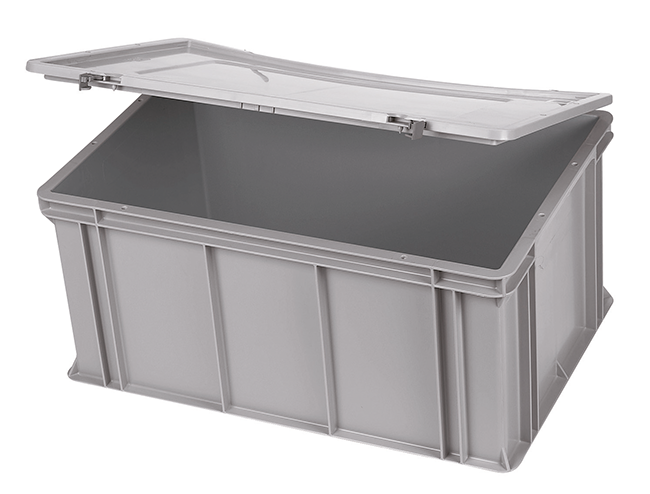 Stapelb. m/D 600x400x288 grau