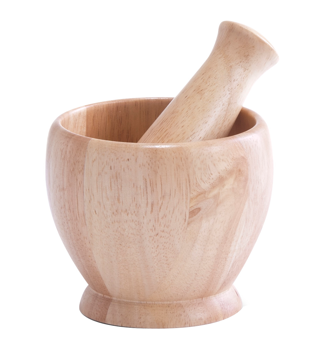 Mörser m. Stössel Gummib.ø12cm