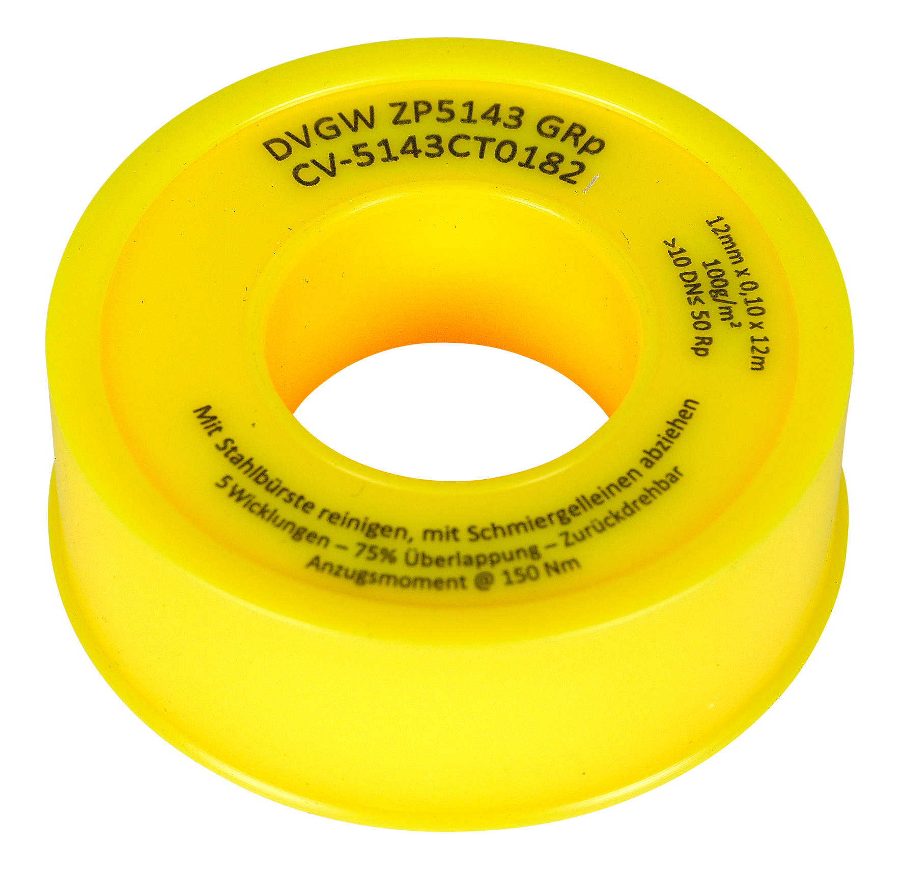 PTFE-Gewindedichtband GRP 12 m