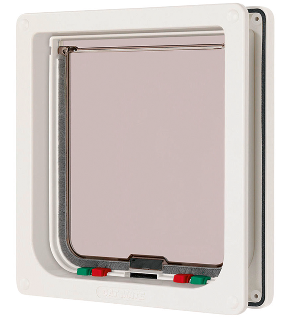 Katzentüre 4WegeVerschl. weiss