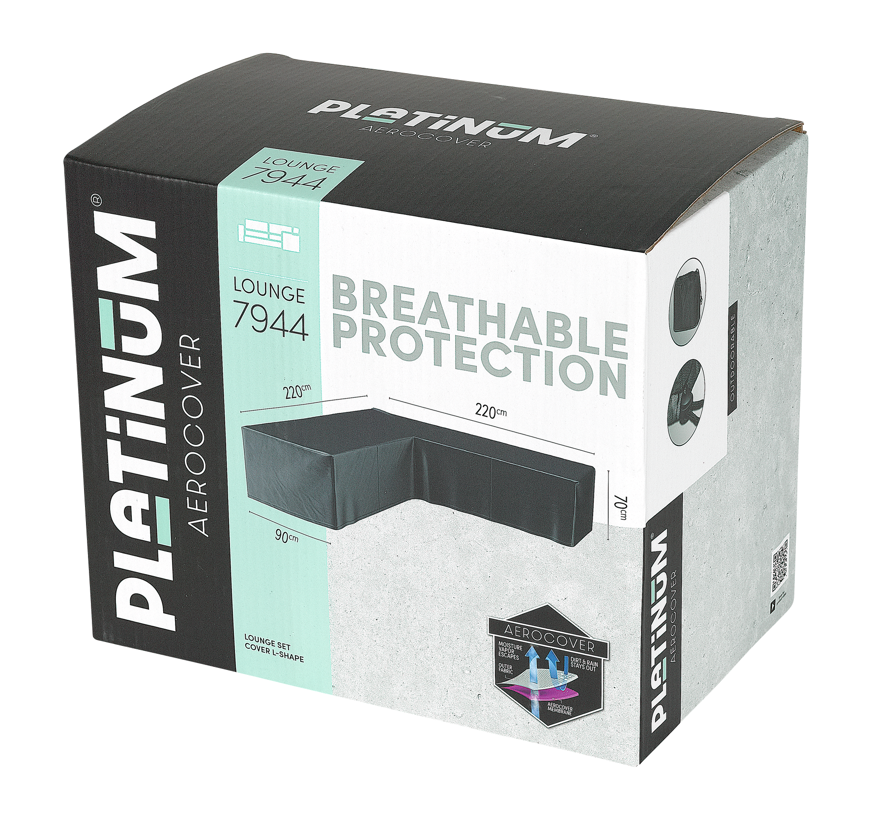 SchutzhülleLounge L-Form 220xm