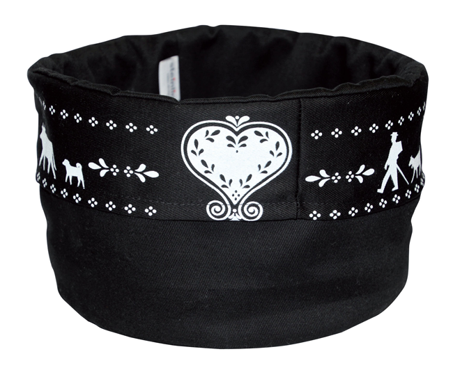 Brotkorb Alpaufzug sw ø 23 cm