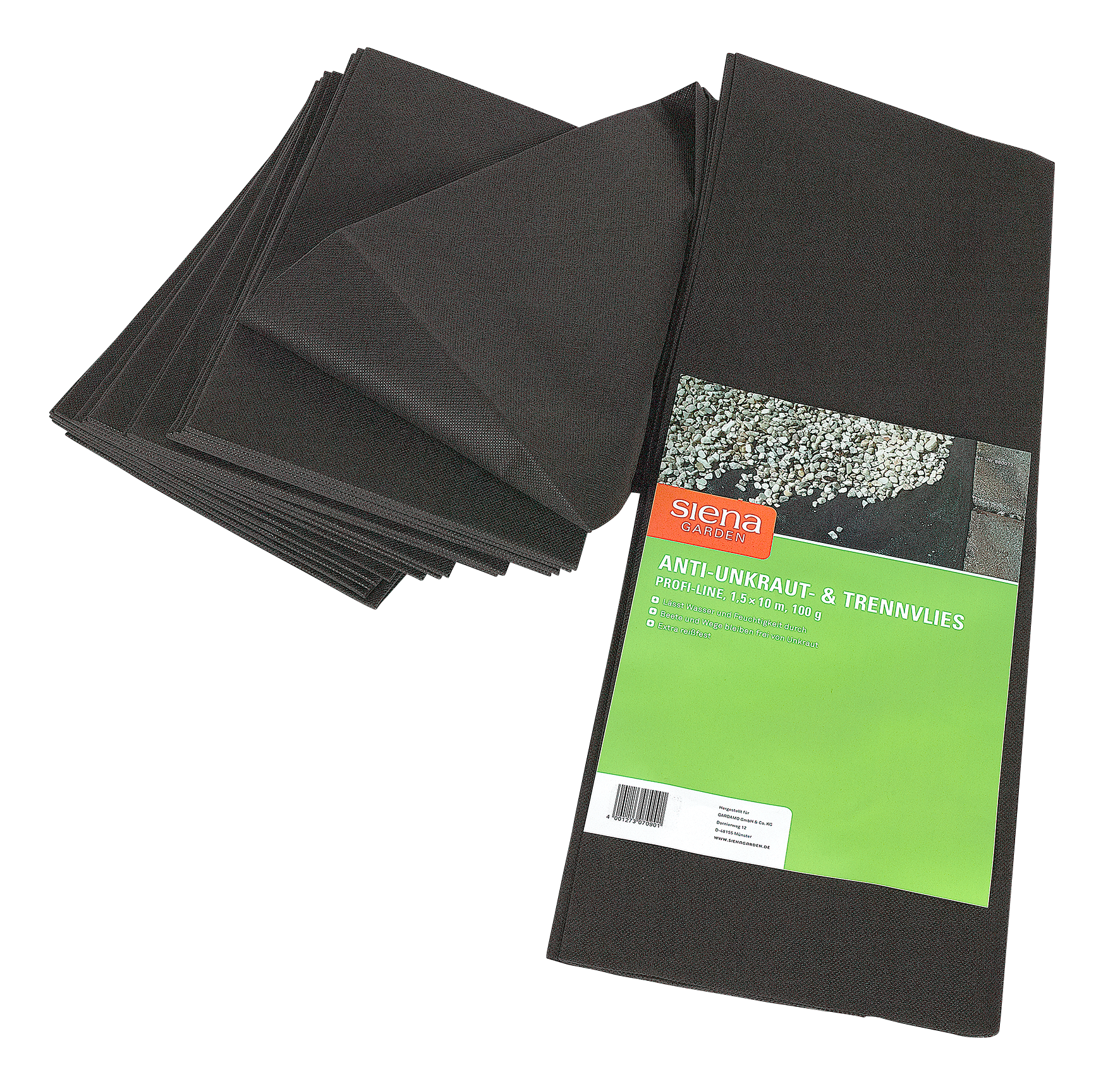 Unkrautvlies 1.5x10 m 100 g/m²