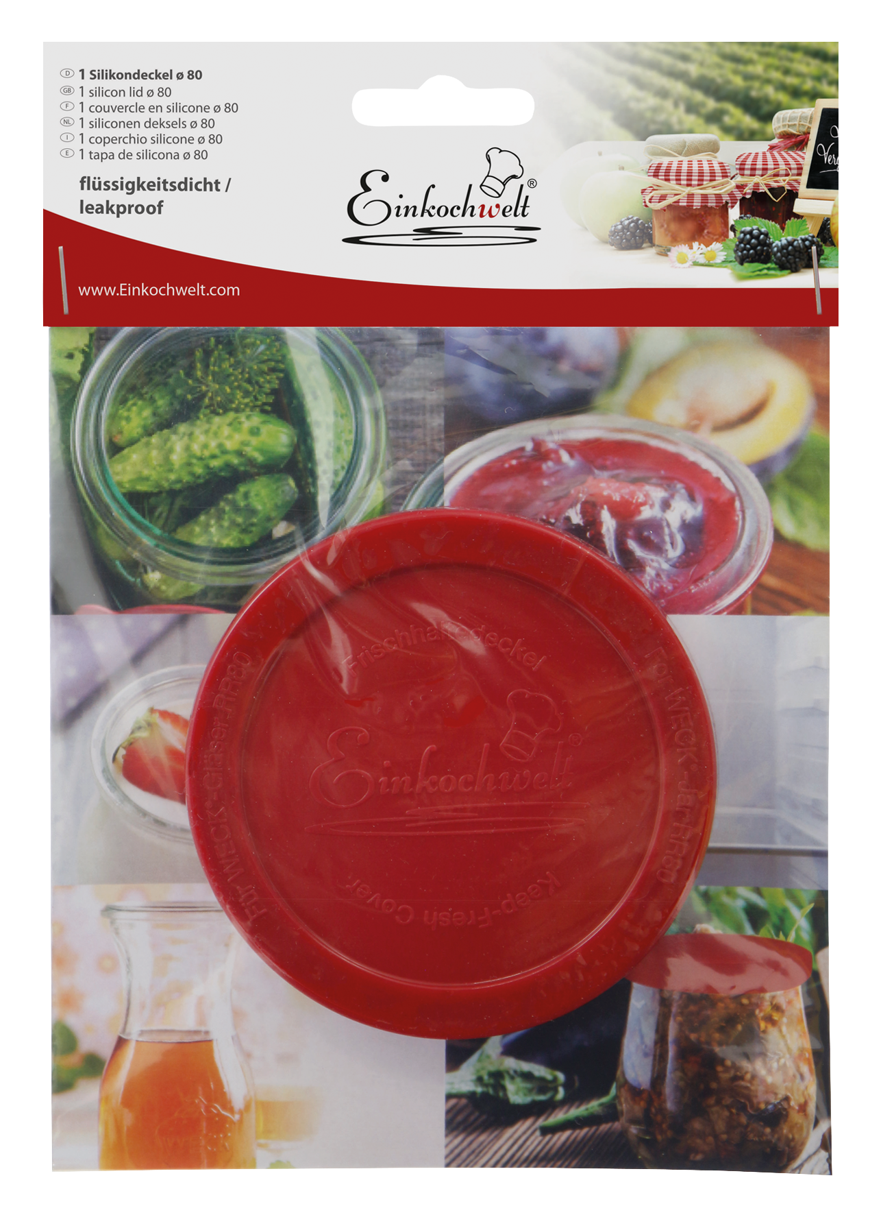 Frischhalted. Silikon ø80mm