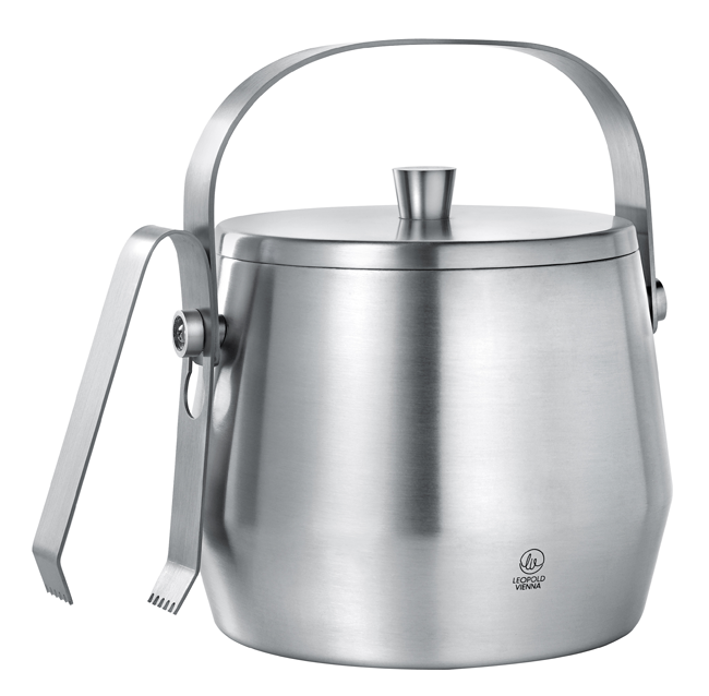 Eisbehälter m.Deckel u.Zange