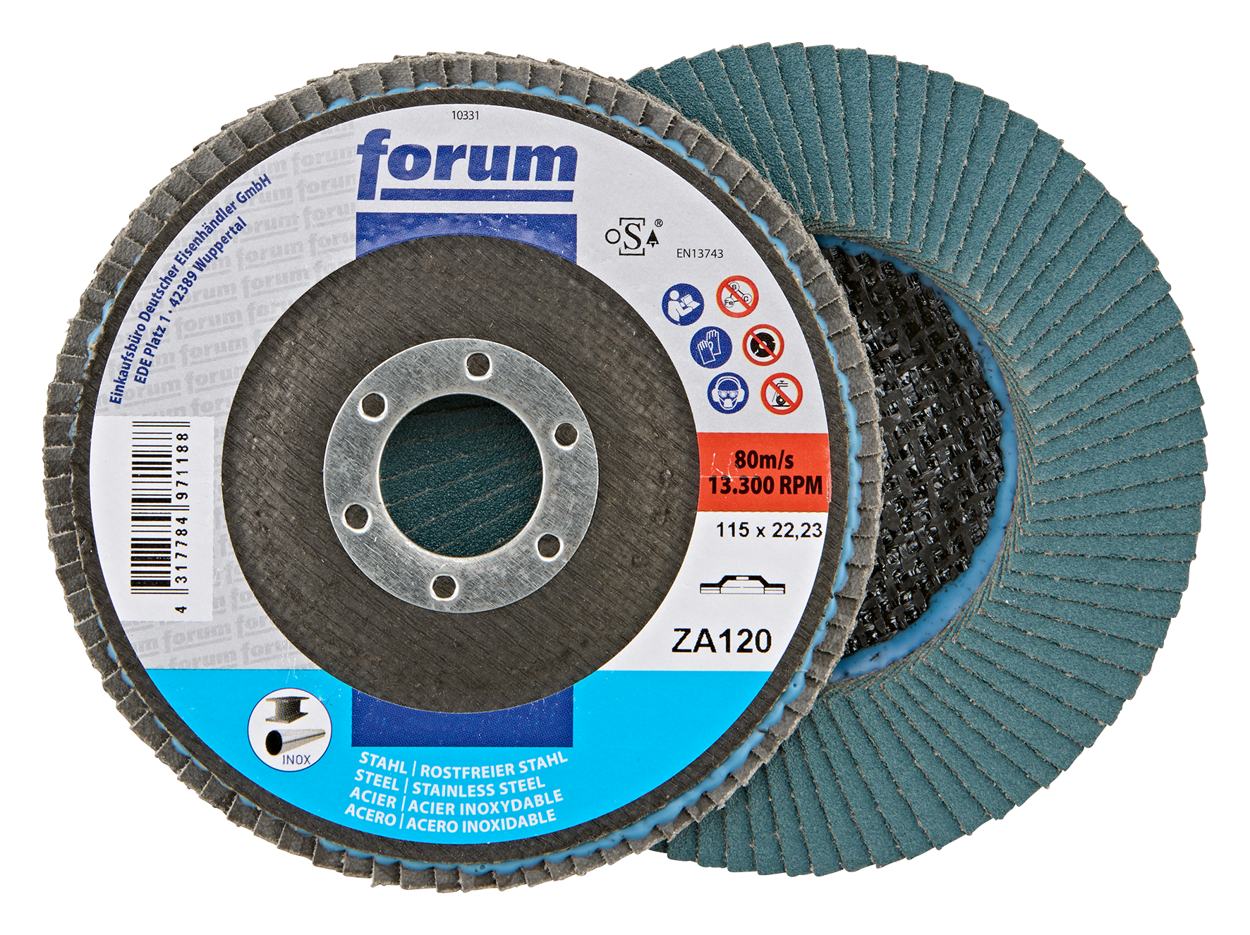 Fächers. 115mm ZK120