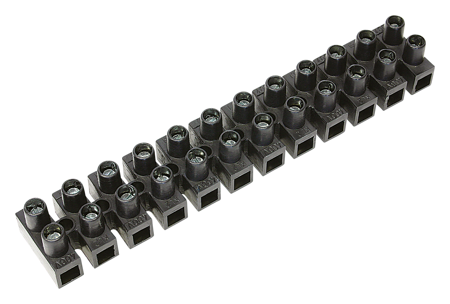 Reihenklemme 12x4-10 sw