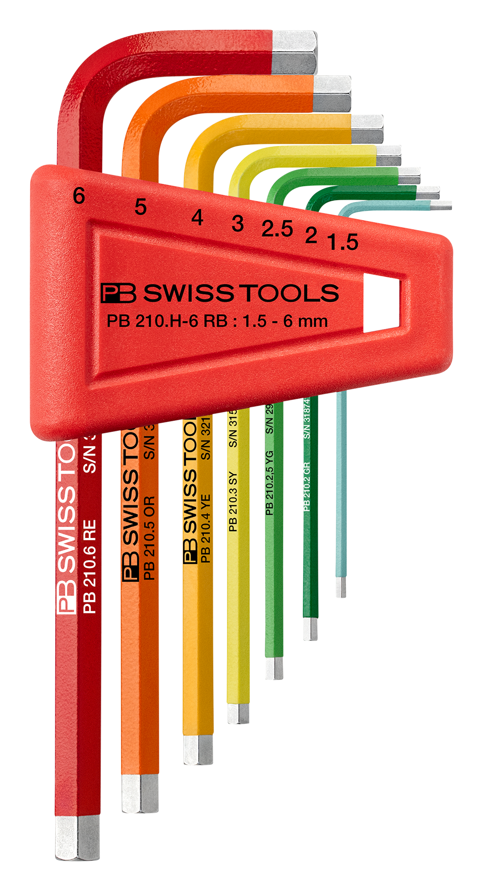 Winkelschr. Set PB 210.H-6 RB