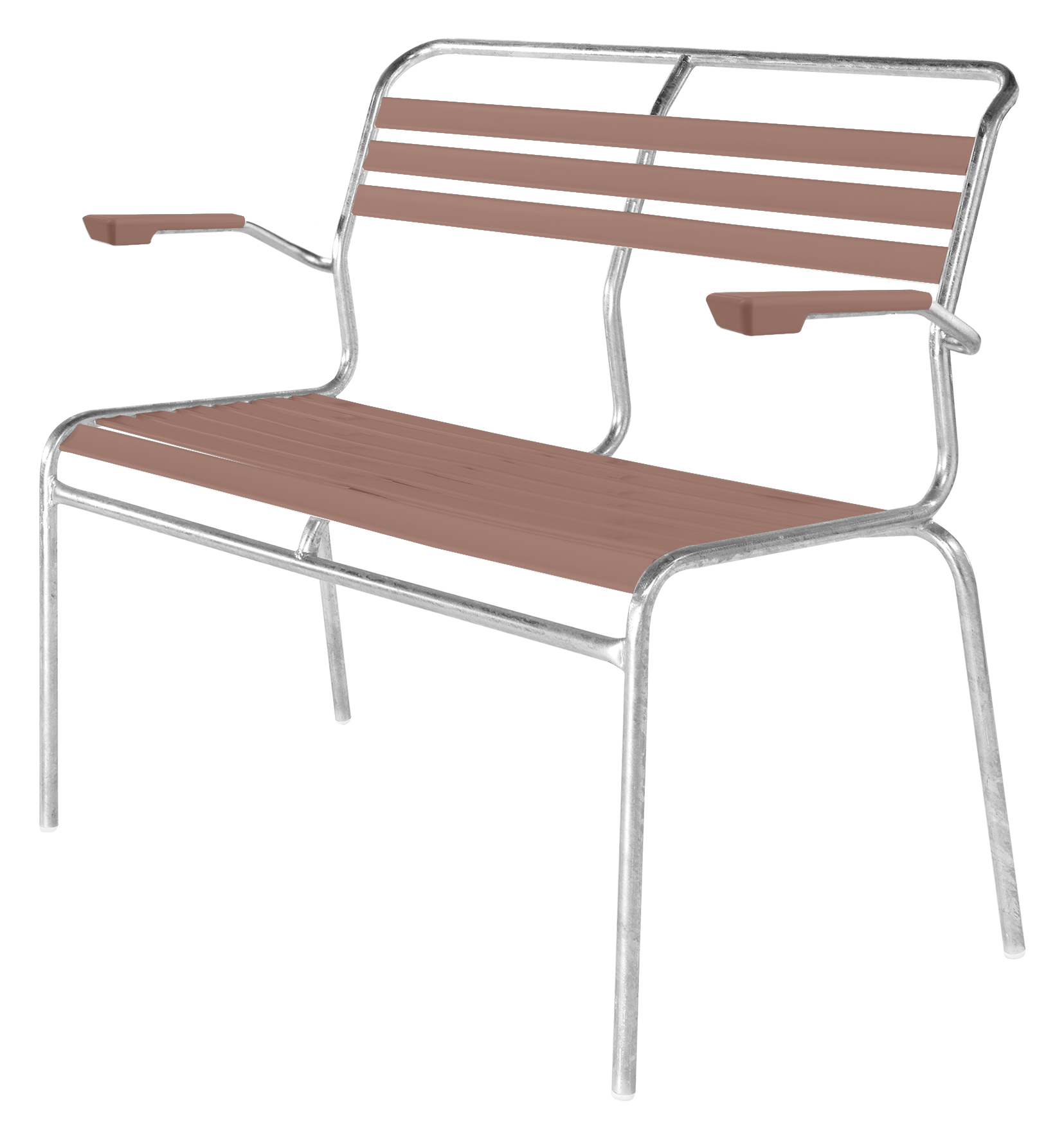 Bank Lätli m.Arml. 2er p.te.