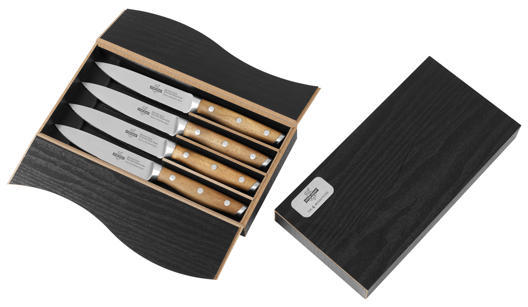 Steakmesserset Gourmet 4-tlg.