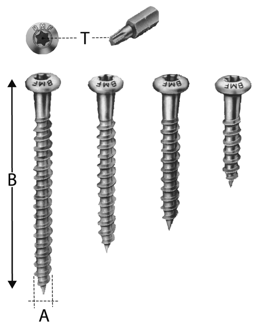 Pan-Holzschraube CSA 5.0x40