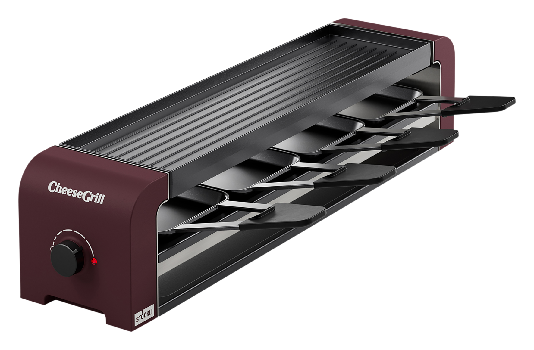 Racletteg.CheeseGrill 4red