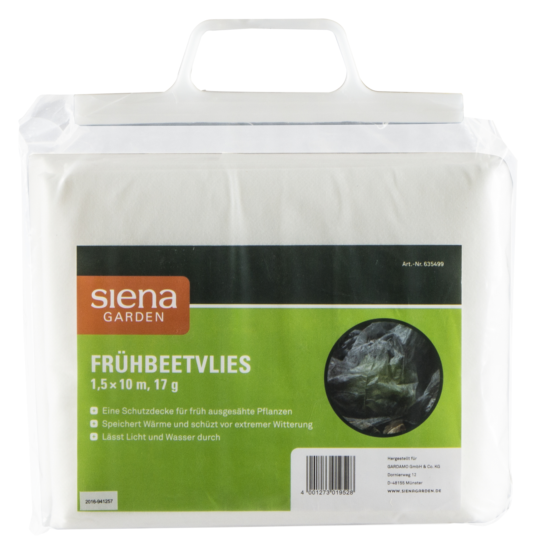 Frühbeetvlies 1.5x10 m 17 g/m²