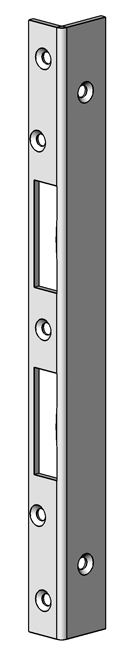Winkelschliessbl. eckig zu1261