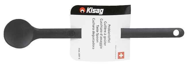 Probierlöffel schwarz