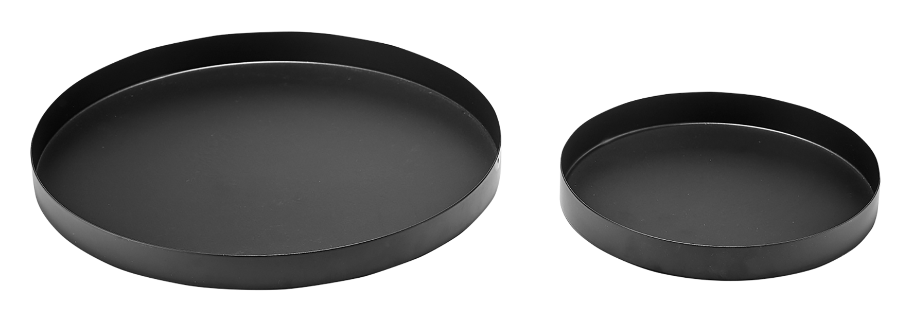 Serviert. 2er Set black ø30/20