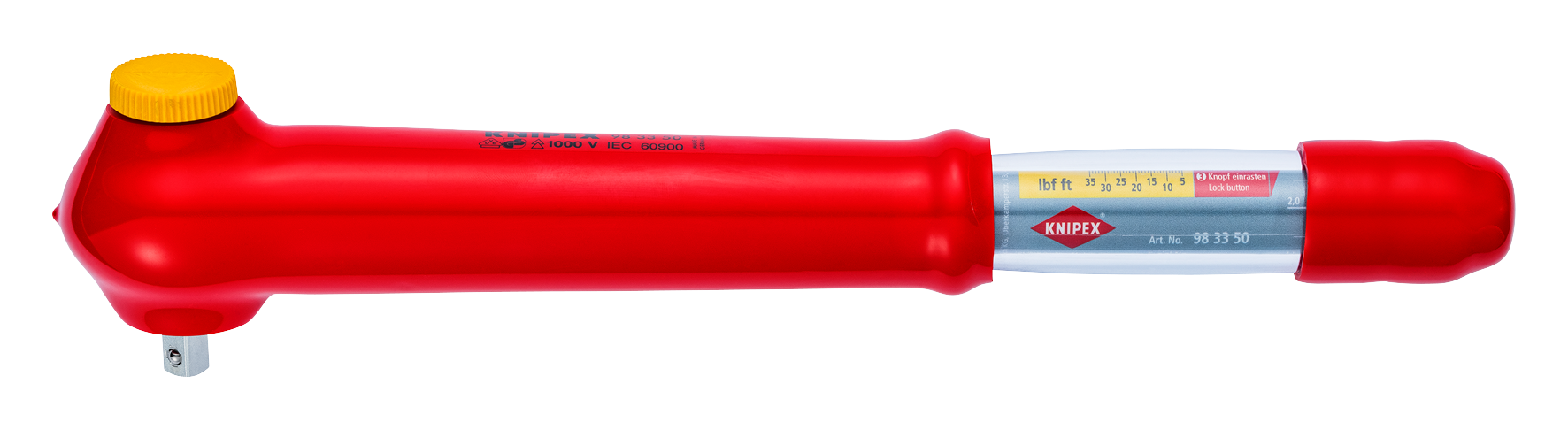 Drehmomentschlüs VDE 3/8" 50Nm