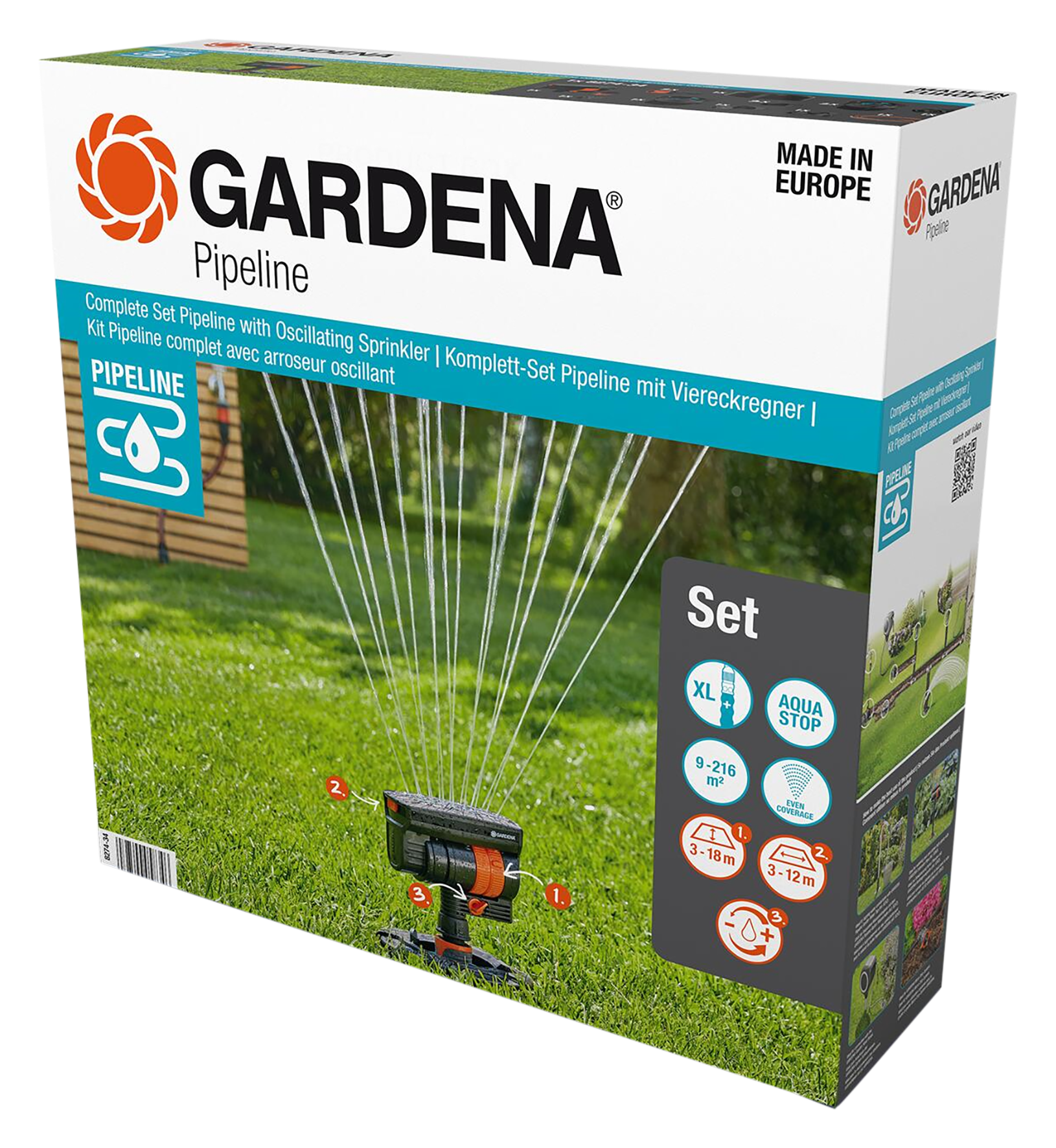 Viereckregnerset Pipeline