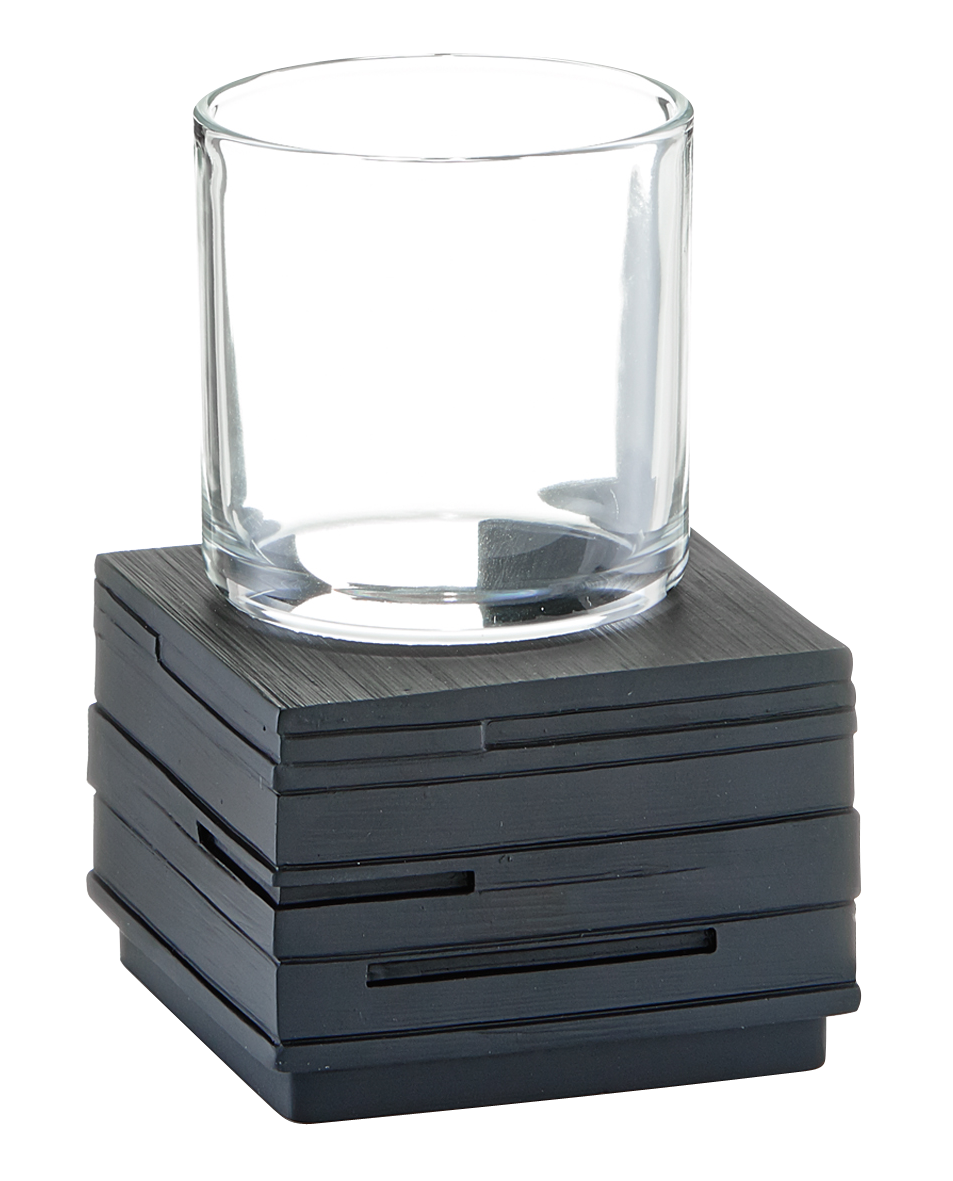 Zahnputzb. Schiefer schwarz