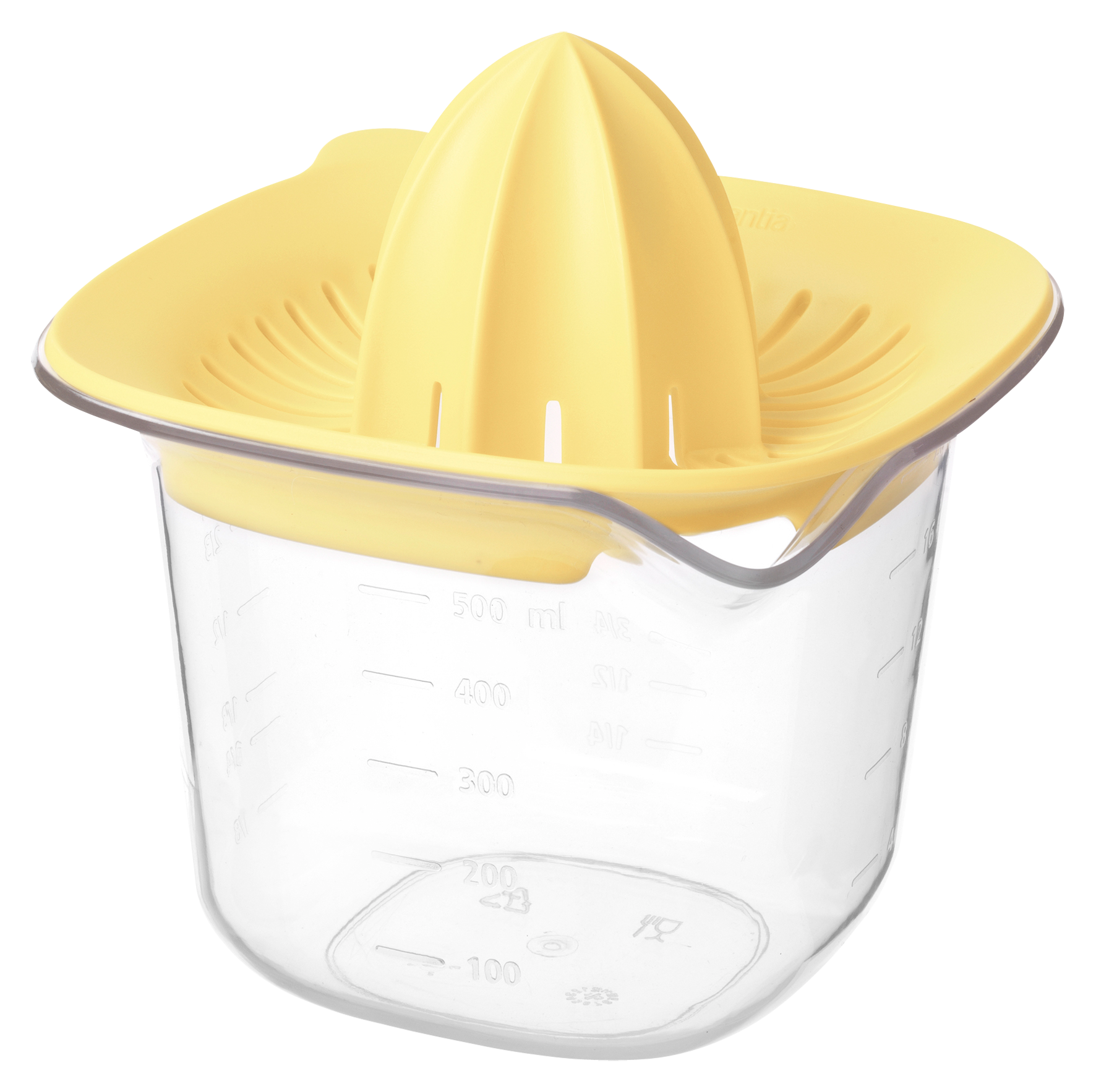 Zitruspresse Messbecher vanil.
