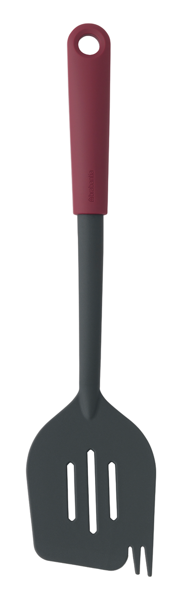 Pfannenw. Gabel aubergine red