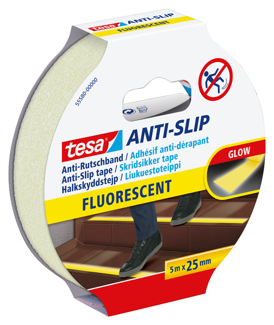 Antirutschband 5:25 fluoresz.