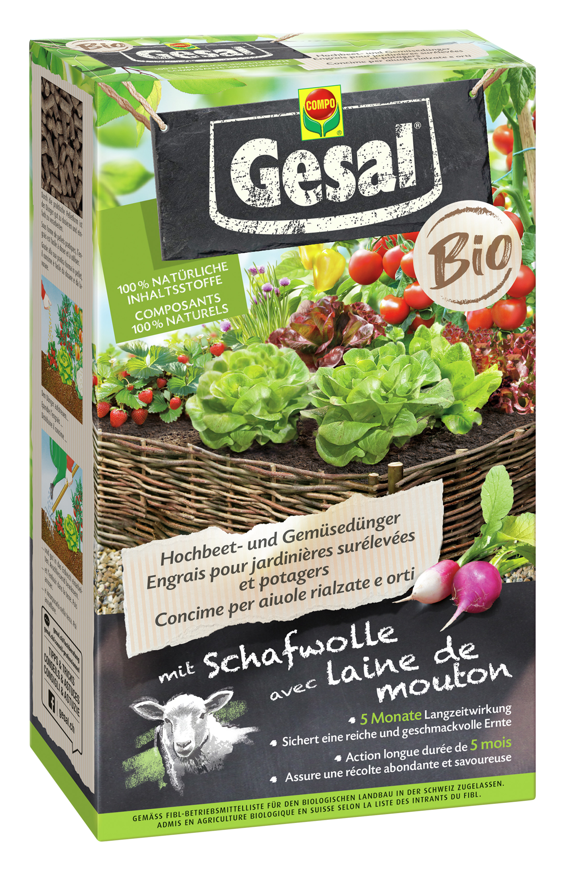 Gemüsedünger Bio 750g