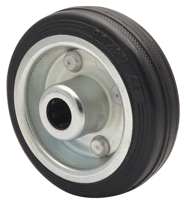 Rad T-Lenkrolle 80 mm soft