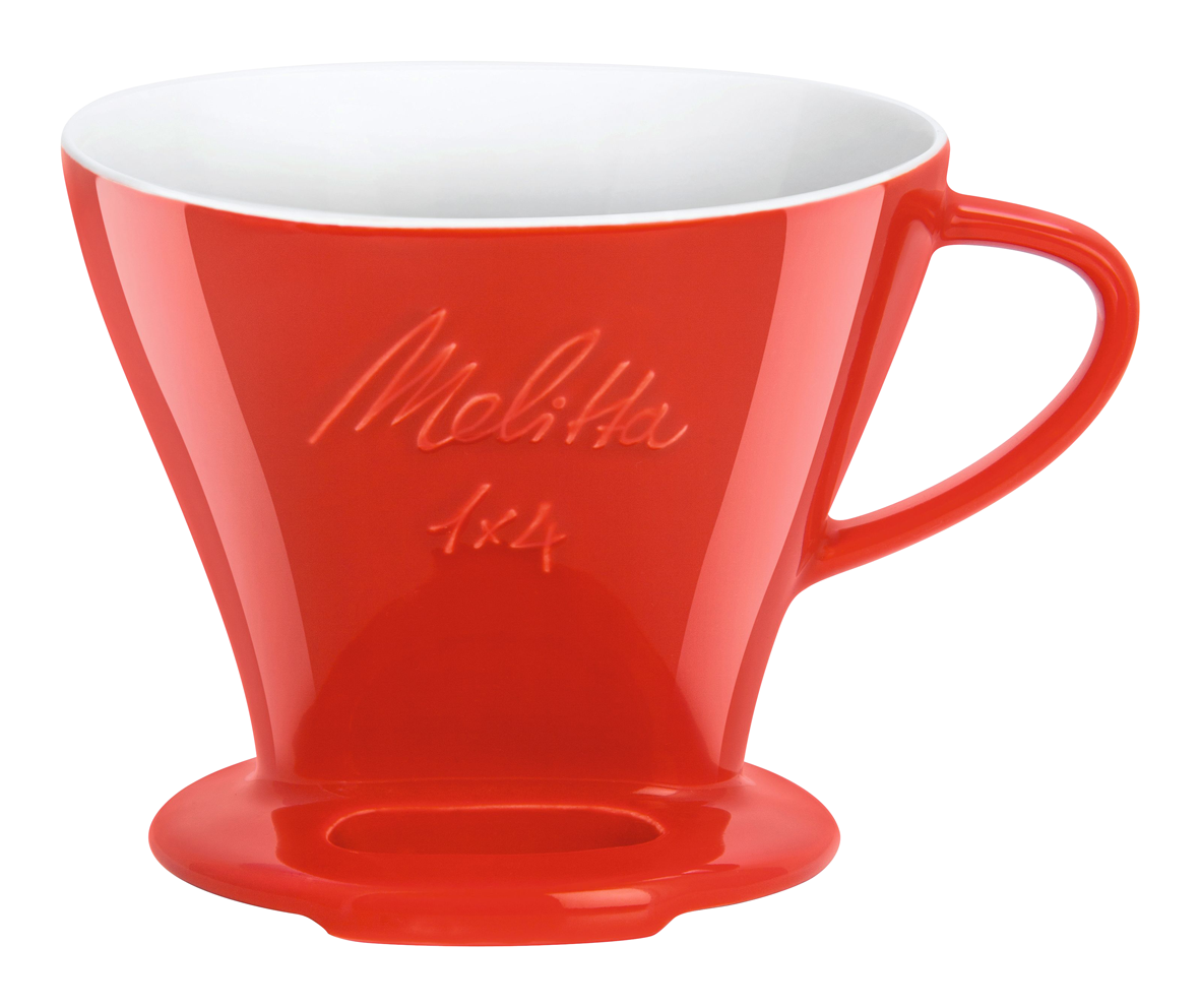 Kaffeefilter 1x4 rot